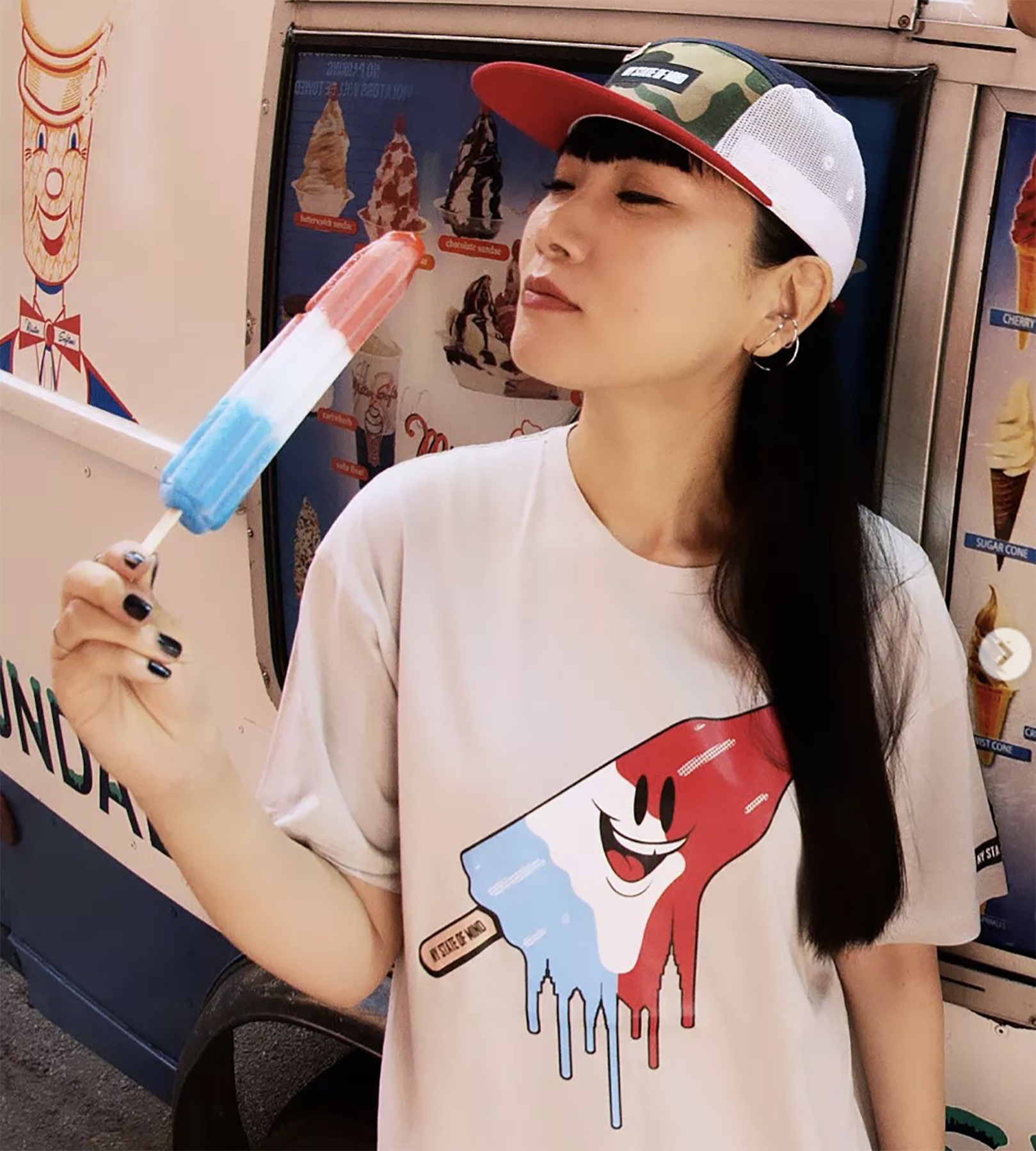NY State of Mind T-Shirts Dripping Bomb Pop Tee