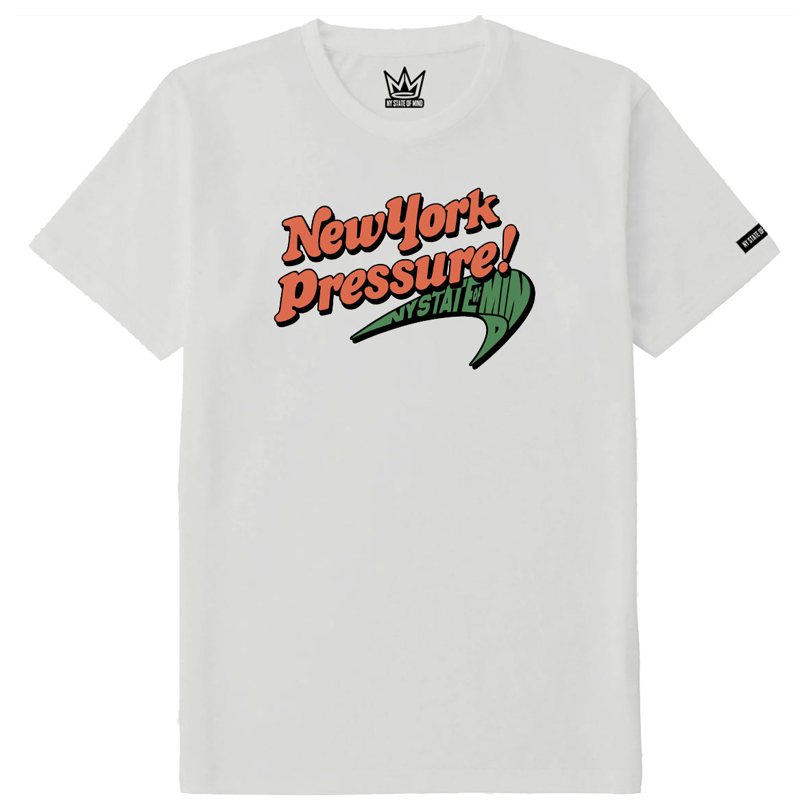 NY State of Mind T-Shirts Grey / Small New York Pressure Tee
