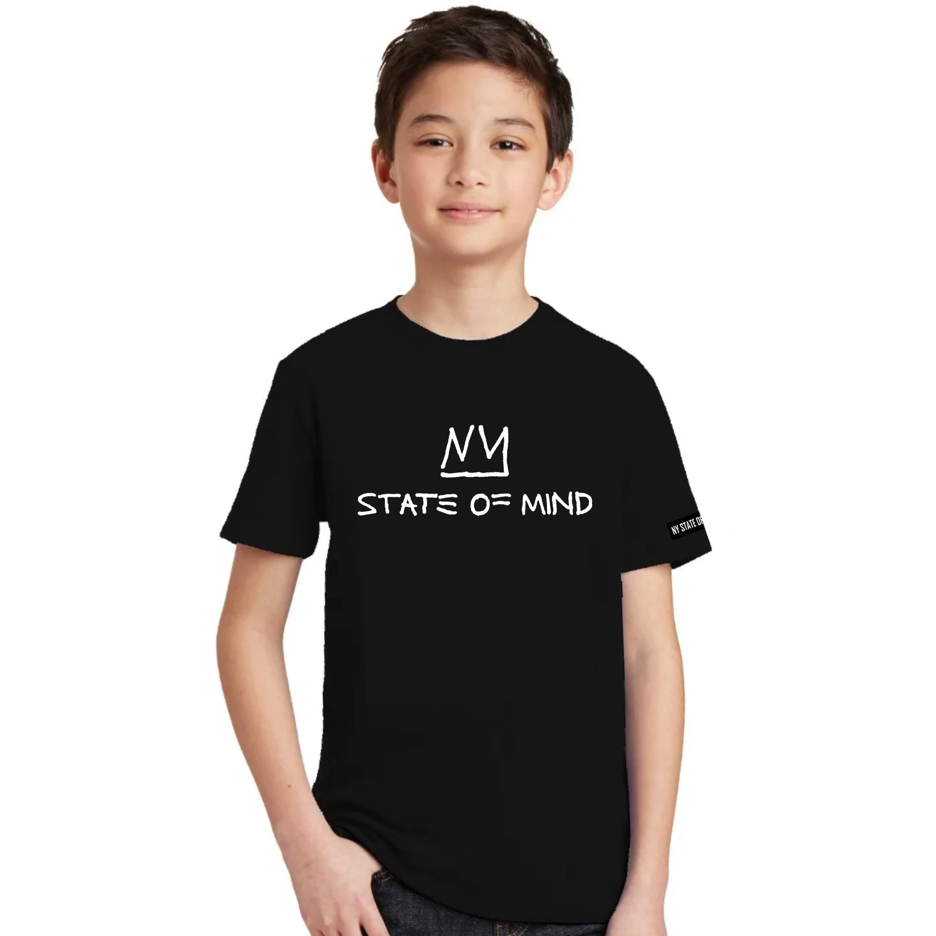 NY State of Mind T-Shirts Kid's Radiant Logo Tee