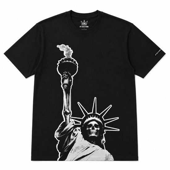NY State of Mind T-Shirts Liberty Is Dying Tee
