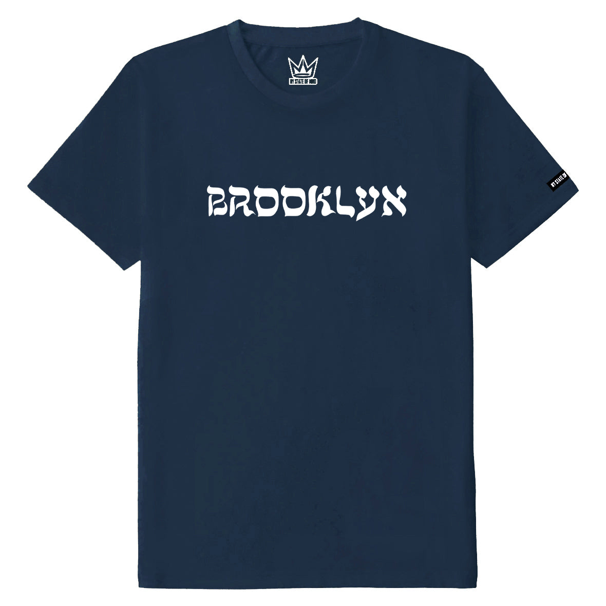NY State of Mind T-Shirts Navy / Small L'Chaim BROOKLYN Tee