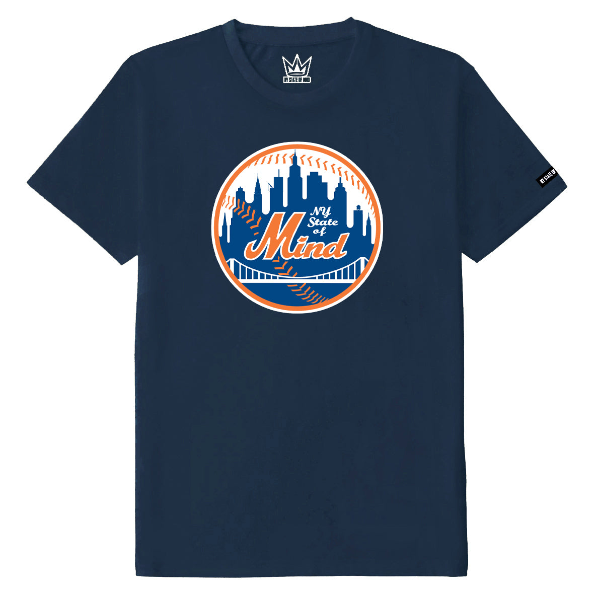 NY State of Mind T-Shirts Navy / Small Metropolitans Tee