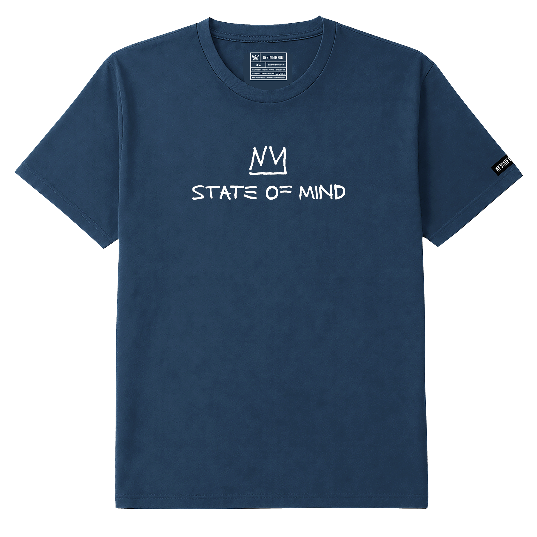 NY State of Mind T-Shirts Navy / Small Radiant Logo Tee