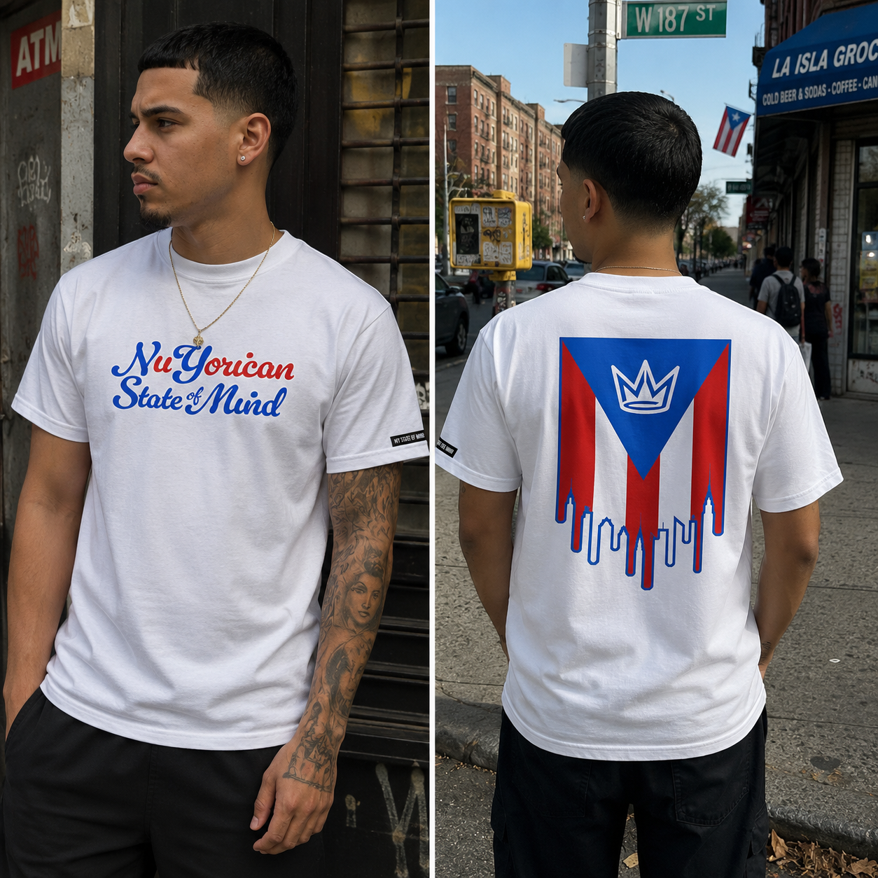 NY State of Mind T-Shirts NuYorican State of Mind Tee