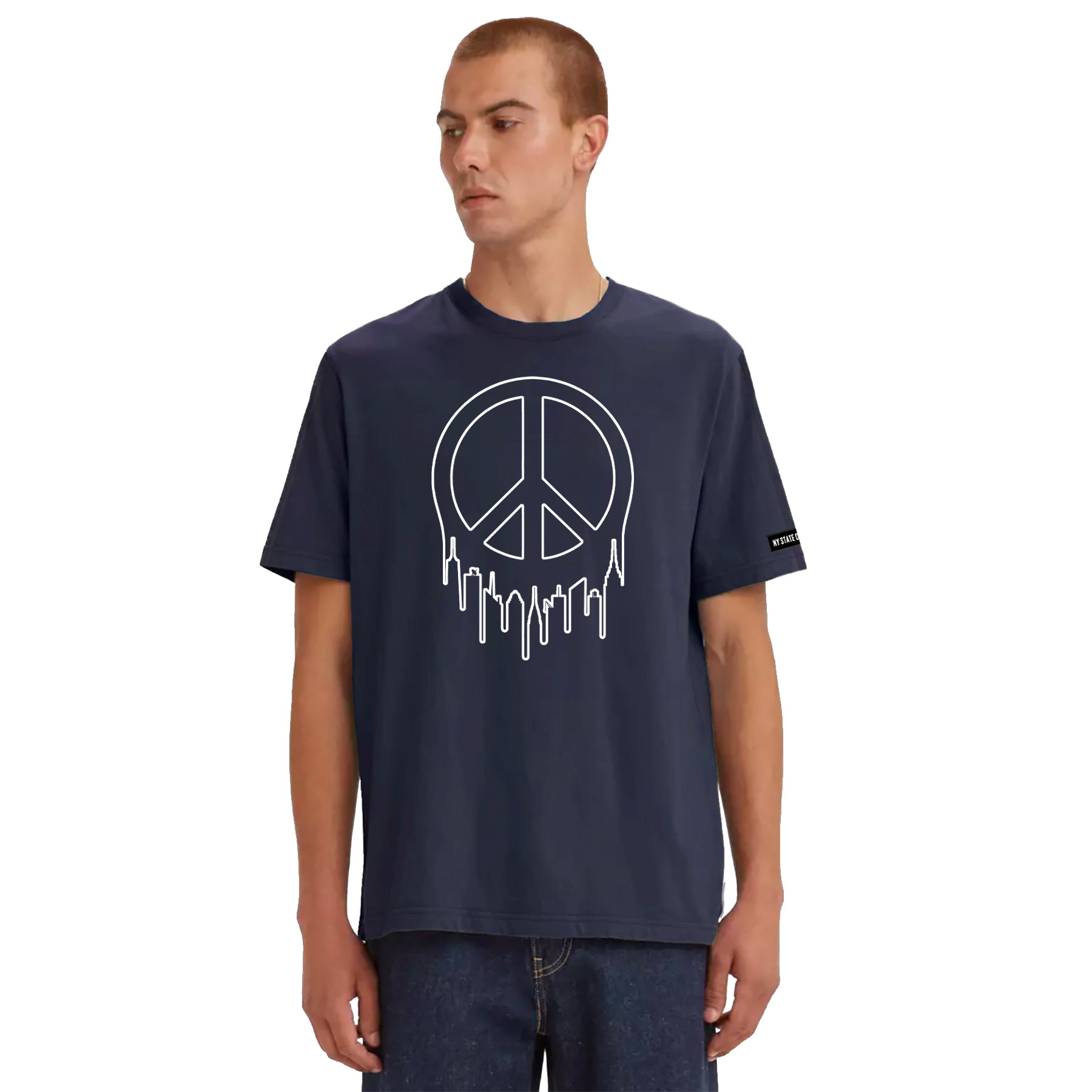 NY State of Mind T-Shirts Peace NYC Tee