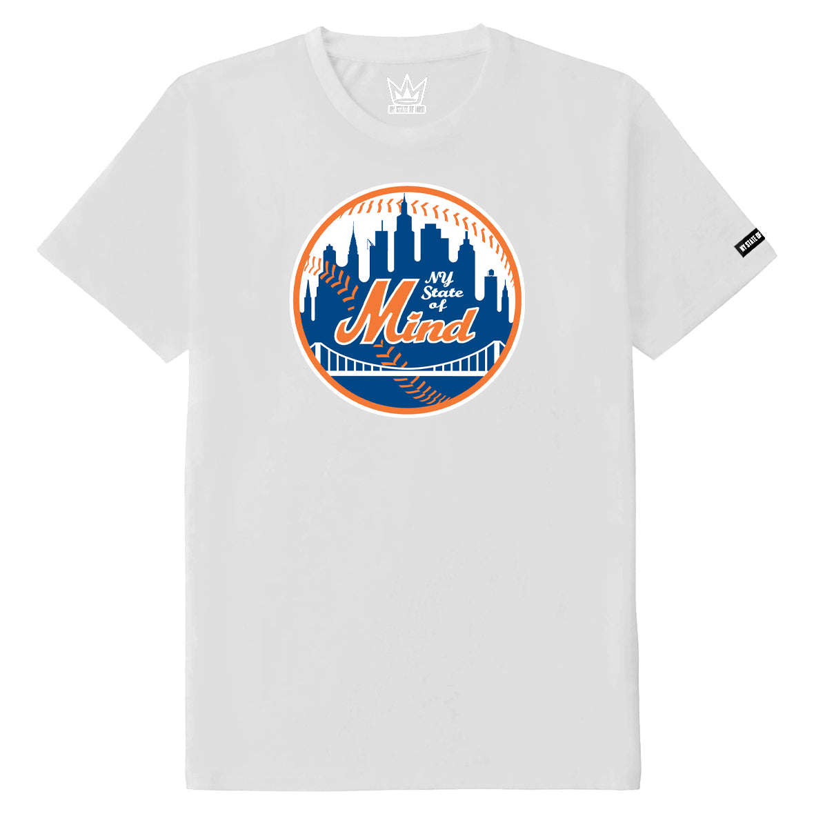 NY State of Mind T-Shirts Silver Grey / Small Metropolitans Tee