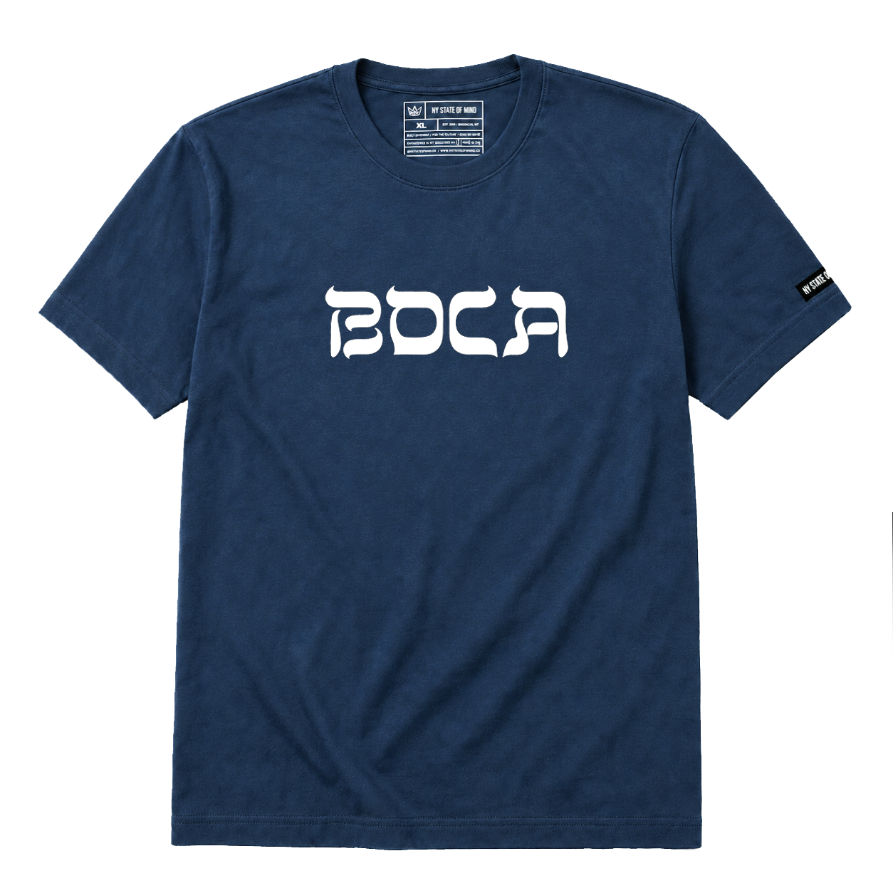 NY State of Mind T-Shirts Small L'Chaim BOCA Tee