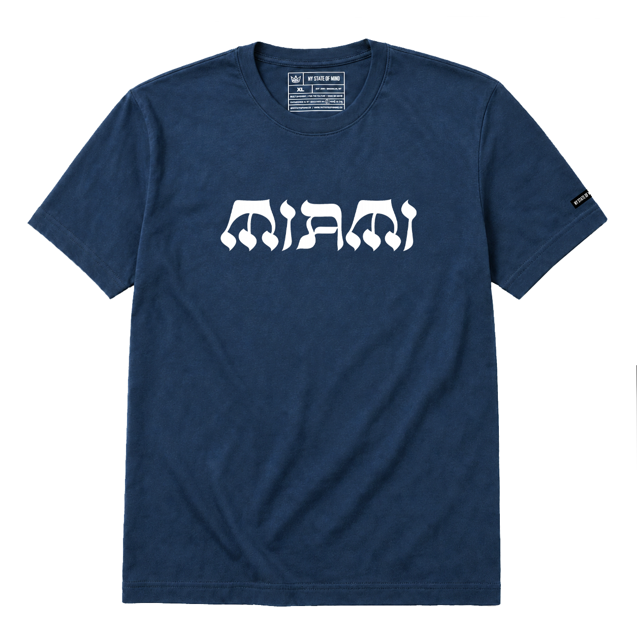 NY State of Mind T-Shirts Small L'Chaim MIAMA Tee