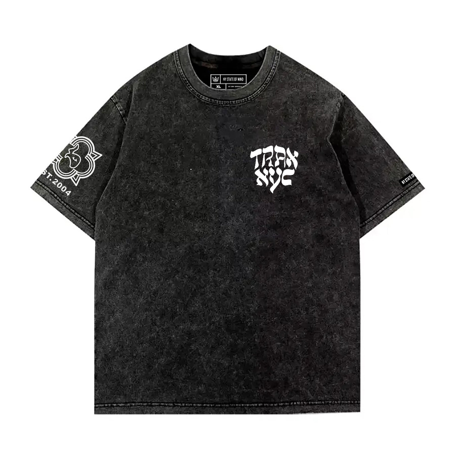 NY State of Mind T-Shirts Small / Mineral Wash TRAX NYC Heavy Tee