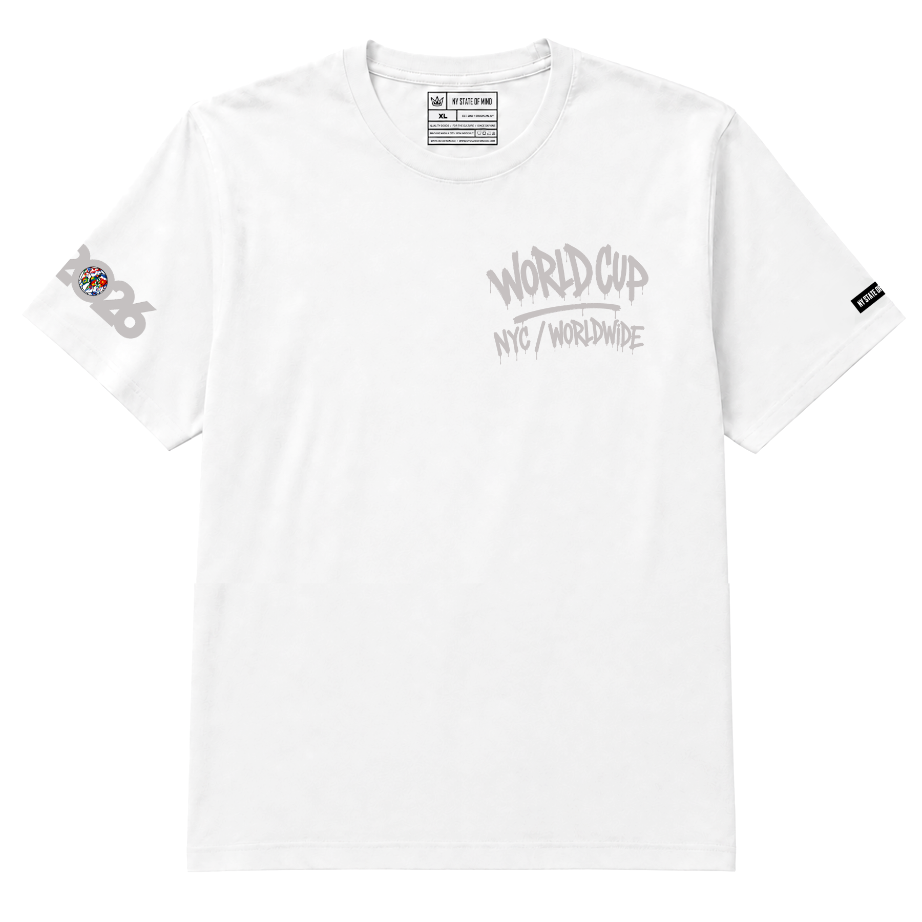 NY State of Mind T-Shirts Worldwide Drip Tee