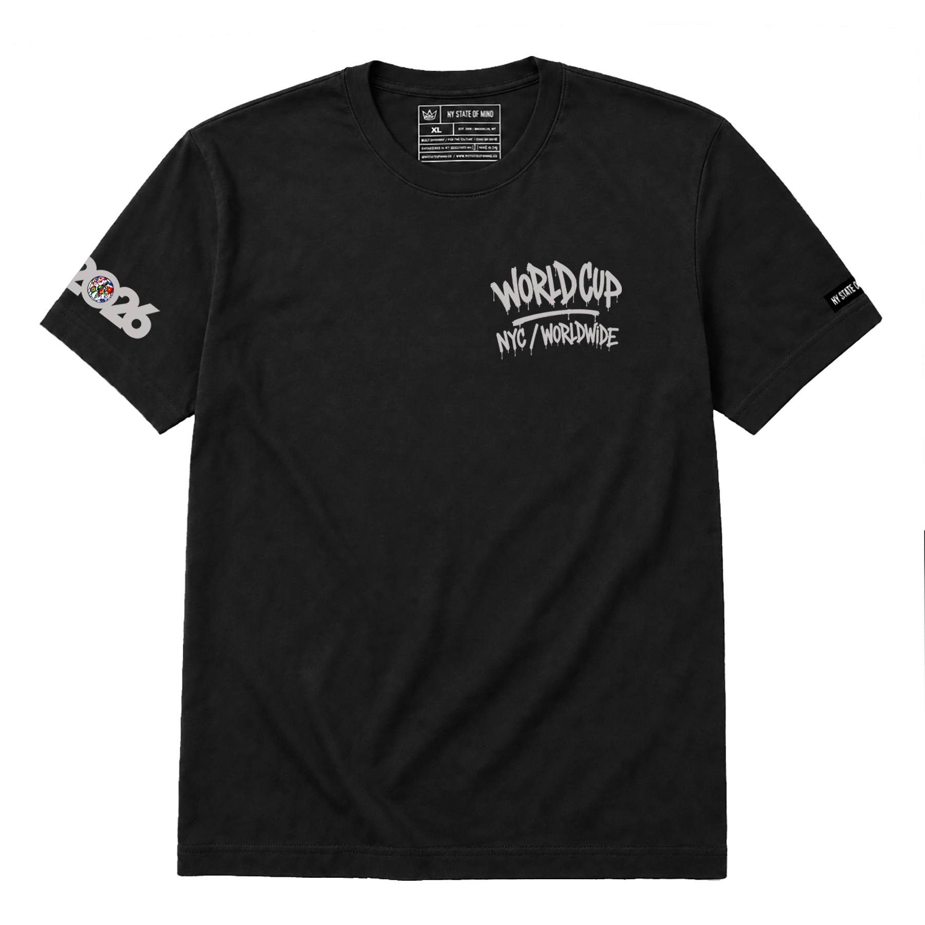 NY State of Mind T-Shirts Worldwide Drip Tee