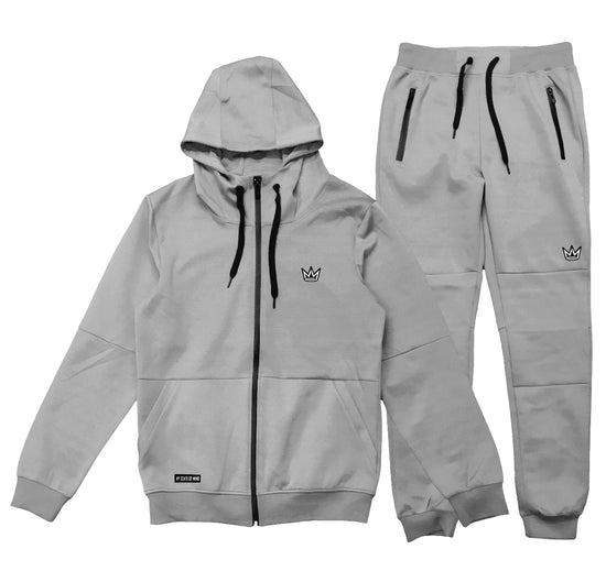 NY State of Mind Tracksuits Small / Grey Tech Fleece Tracksuit