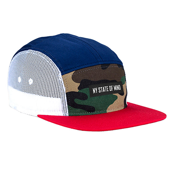 Mesh 5 Panel Hat