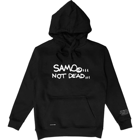 SAMO©... NOT DEAD... by Al Diaz Hooded Sweatshirt