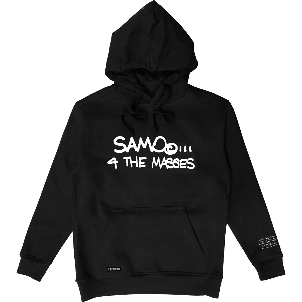 NY State of Mind® Hooded Sweatshirts Black / X-Small SAMO©... 4 The Masses Hoodie