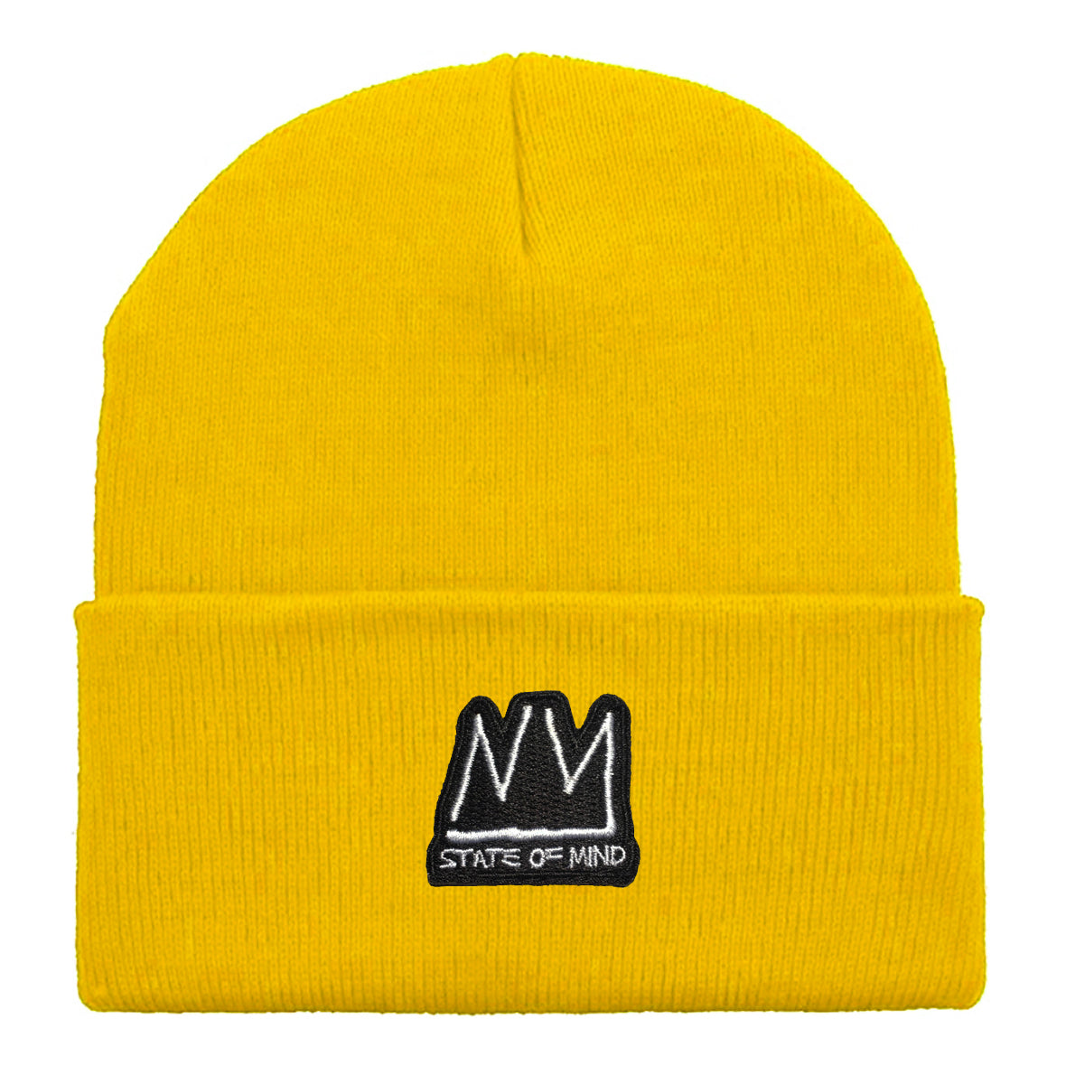 NY State of Mind Knit Beanies Yellow Radiant Logo Knit Beanie