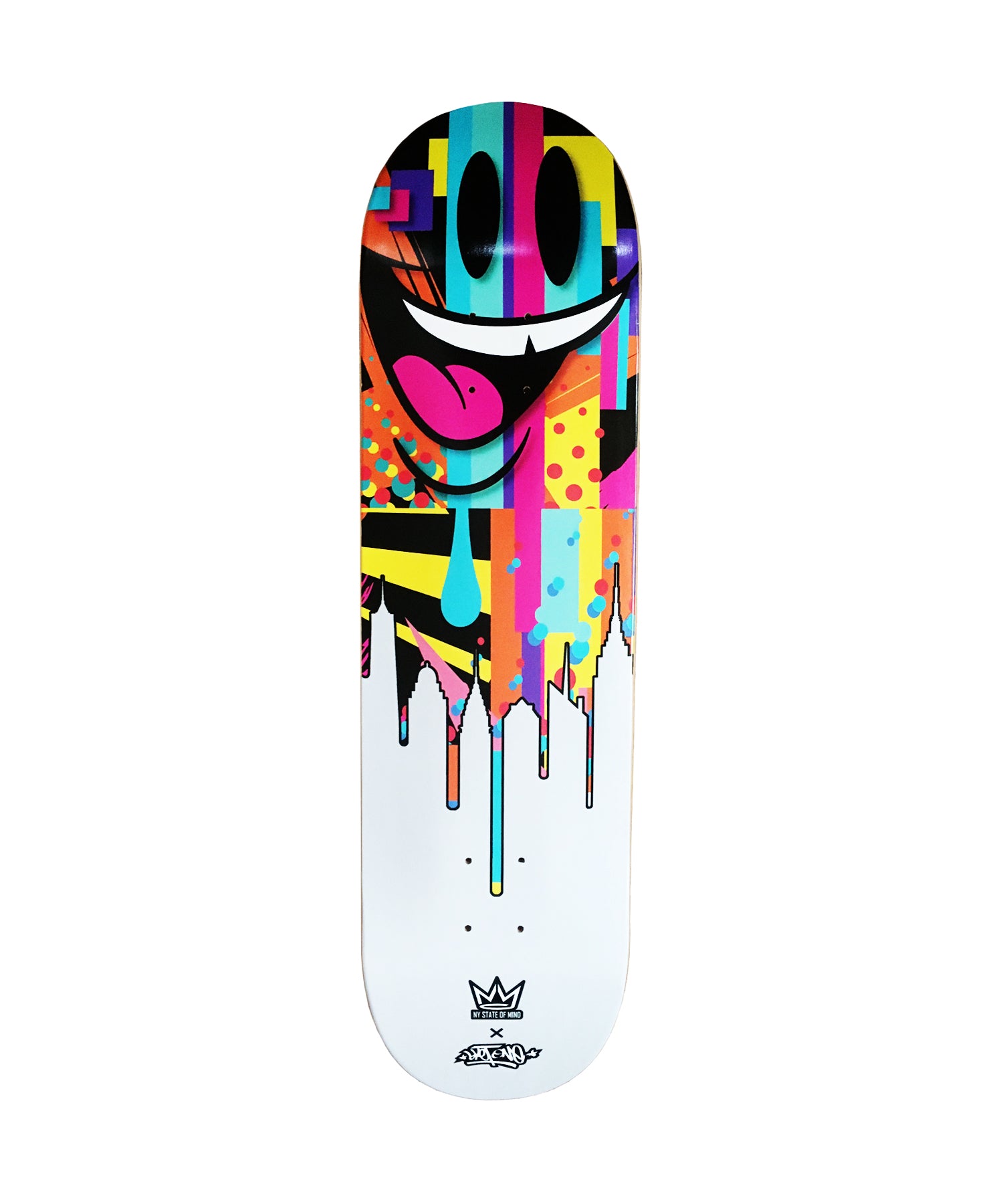 NY STATE OF MIND Skateboard Decks 8 Phase 1 Drip by Sket One Skateboard Deck