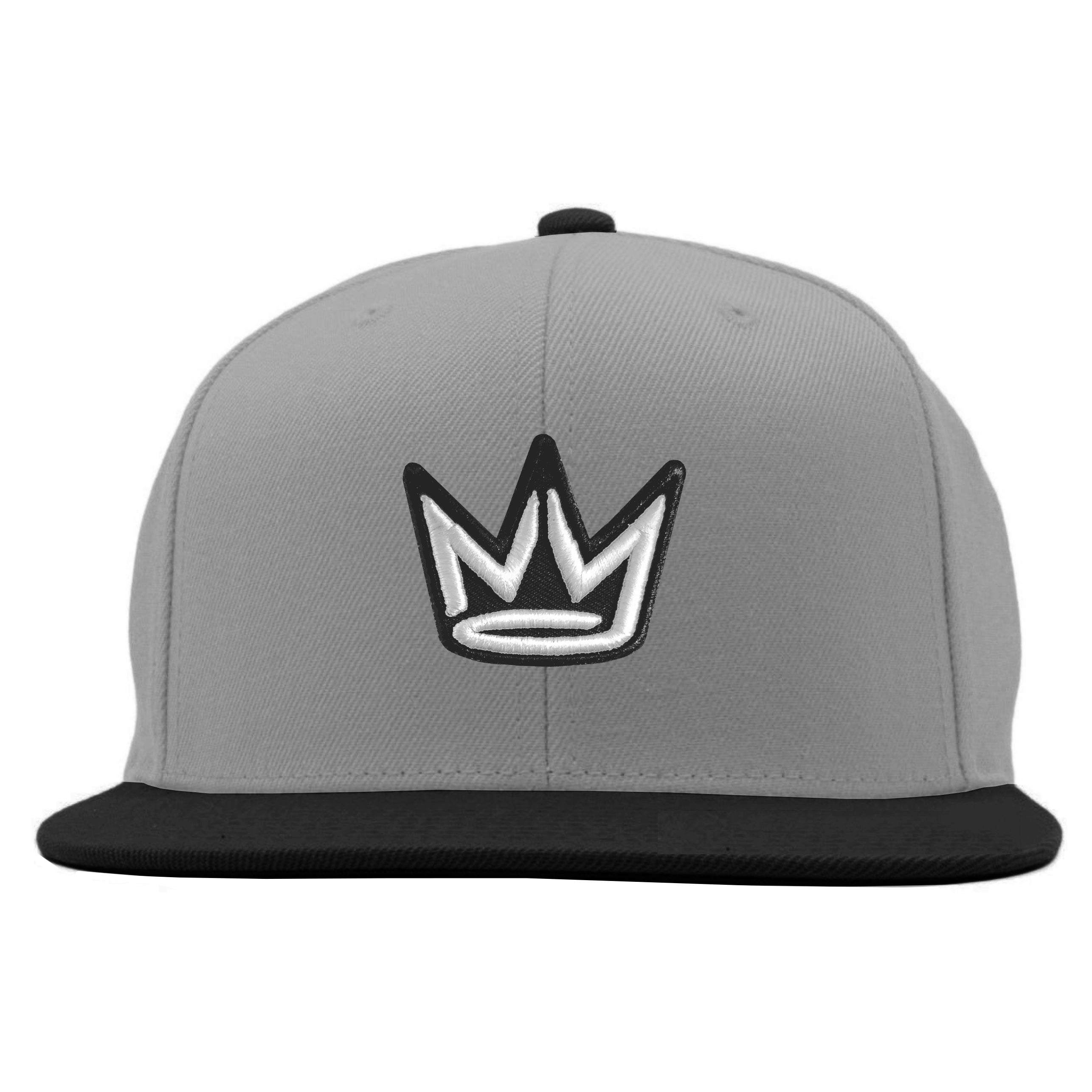 NY State of Mind® Snapback Hats Grey Crown Logo Snapback Hat