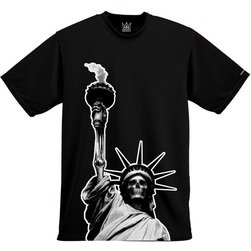 NY State of Mind T-Shirts Black / Small Liberty Is Dying Tee