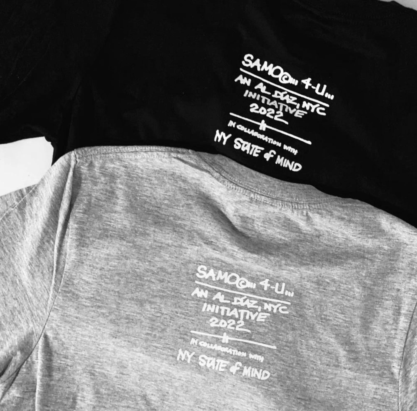 NY State of Mind® T-Shirts SAMO©... NOT DEAD... by Al Diaz Tee